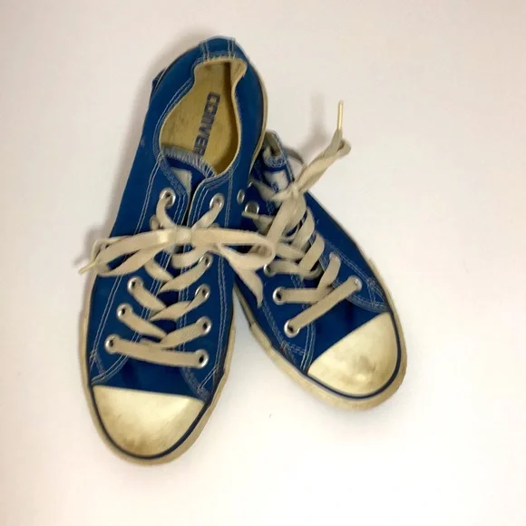 Blue Converse All Star sz 6M 8W - Picture 2 of 4